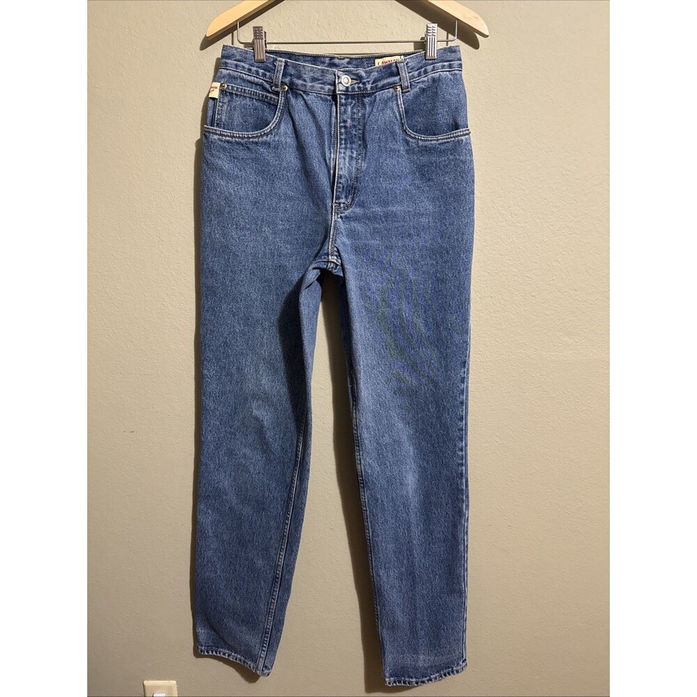 LAWMAN Vintage Women's Western High Rise Blue Jeans  Size 13 VTG 29x32